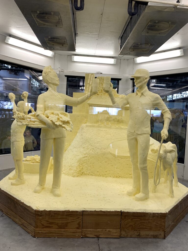 PA Farm show - butter sculpture